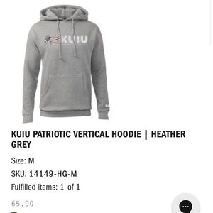 Kuiu Patriotic Hoodie Men’s M